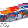 Pâte à modeler jovi box blandiver 1 set de 3 pots assortis 110g