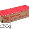 Pâte à modeler jovi plastilina végétale coloris rouge 350g