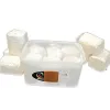 Pâte à modeler modly multi-activités autodurcissante coloris blanc pack 12 pains 250g