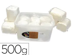 Pâte à modeler modly multi-activités autodurcissante coloris blanc pack 12 pains 250g
