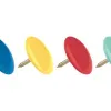 Punaise maped coloris assortis diamètre 10mm boîte distributrice 100 unités