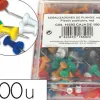 Punaise q-connect épingle mémo coloris assortis boîte 100 unités