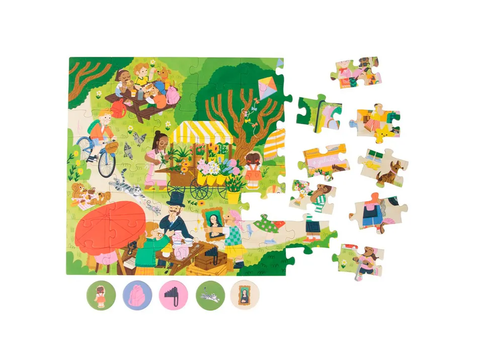 Puzzle apli kids find it first marche 200 pieces