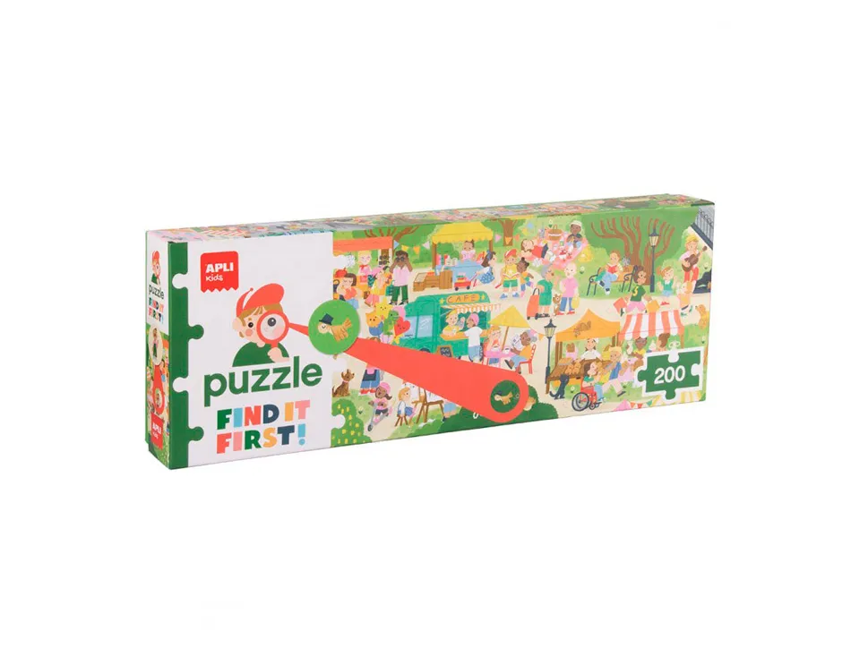 Puzzle apli kids find it first marche 200 pieces