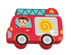 Puzzle enfant imaginovo vehicules 3d bois +12 mois 8 pieces 29,5x22x1,7 cm