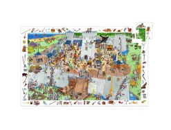 Puzzle interdacta le chateau fort 100 pcs 61x35cm + 1 poster