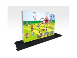Puzzle up le cirque culture club construire a la verticale 48 pieces 3 bases et 1 modele imprime