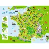 Puzzles carte de france nathan carte de france illustree 100 pieces