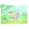 Puzzles carton 30 a 40 pieces djeco la princesse du printemps 36 pieces