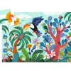 Puzzles carton 24 pieces djeco coco le toucan 24 pieces
