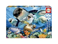 Puzzles carton 100 pieces educa sous l eau 100 pieces