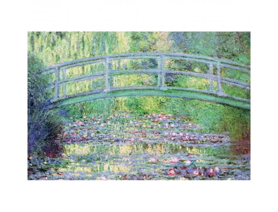 Puzzles d art michele wilson monet le pont japonais 24 pieces