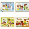 Puzzles nathan tout propre lot de 4 puzzles