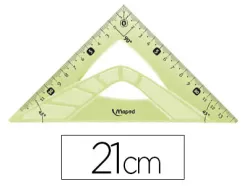 Équerre maped flex 45 degrés graduée 21cm incassable