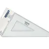 Équerre staedler mars plexiglas non graduée 60 degrés 31cm bords anti-tâches 1 biseau gravé ineffaçable