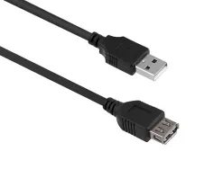 Rallonge usb t'nb 1,1a m/af cable 3m coloris gris