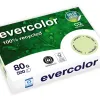 Ramette clairefontaine evercolor papier couleur a4 80g recycle 500 feuilles coloris vert
