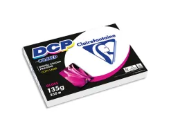 Ramette papier clairefontaine dcp coated brillant format a4 135 g 250 feuilles