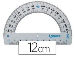 Rapporteur maped 180 degrés 12cm embouts protect system anti-bruit aluminium anodisé résistance optimale