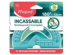 Rapporteur maped flex 180 degrés base 12cm incassable