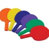 Raquettes tennis de tables first loisirs raquettes plastiques lot de 6 coloris assortis