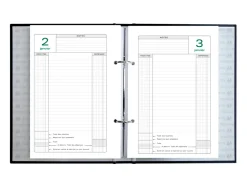 Recharge agenda exacompta perpetuel caisse 16x24 cm