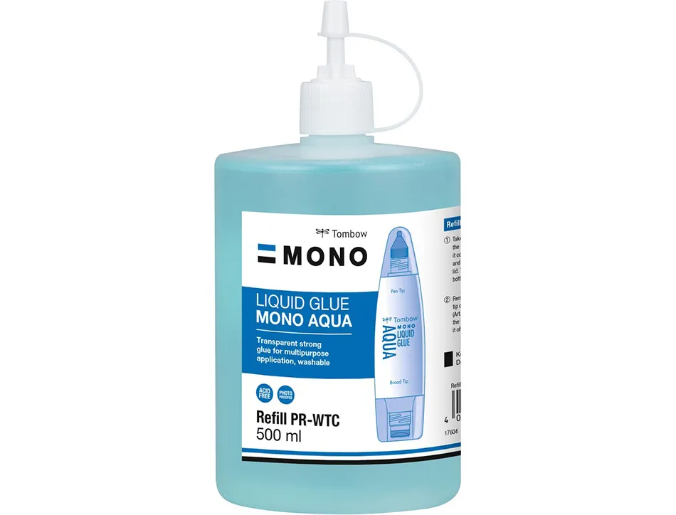 Recharge de colle tombow liquide aqua 500ml
