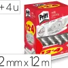 Recharge de correction pritt refill flex dimensions 4,2mmx12m pack 12+4 unites