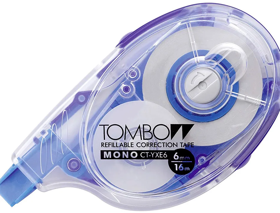 Recharge de correction tombow 6mmx 16m pour ct-yxe4