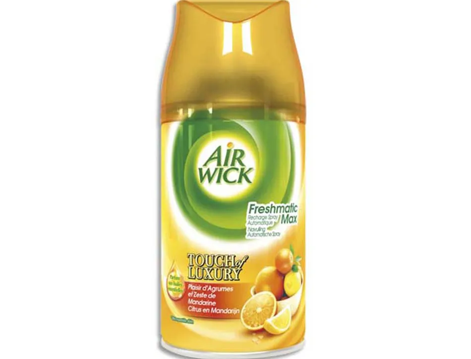 Recharge diffuseur air wick 250 ml parfum agrumes freshmatic