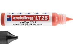 Recharge edding lt 25 encre marqueur peinture ecoline 25ml coloris rouge