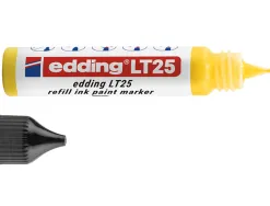 Recharge edding lt 25 encre marqueur peinture ecoline 25ml coloris jaune