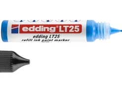 Recharge edding lt 25 encre marqueur peinture ecoline 25ml coloris bleu