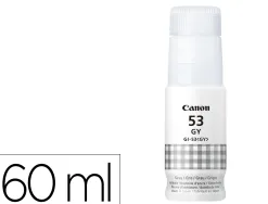 Recharge encre canon gi-53 3800p bouteille 60ml gris