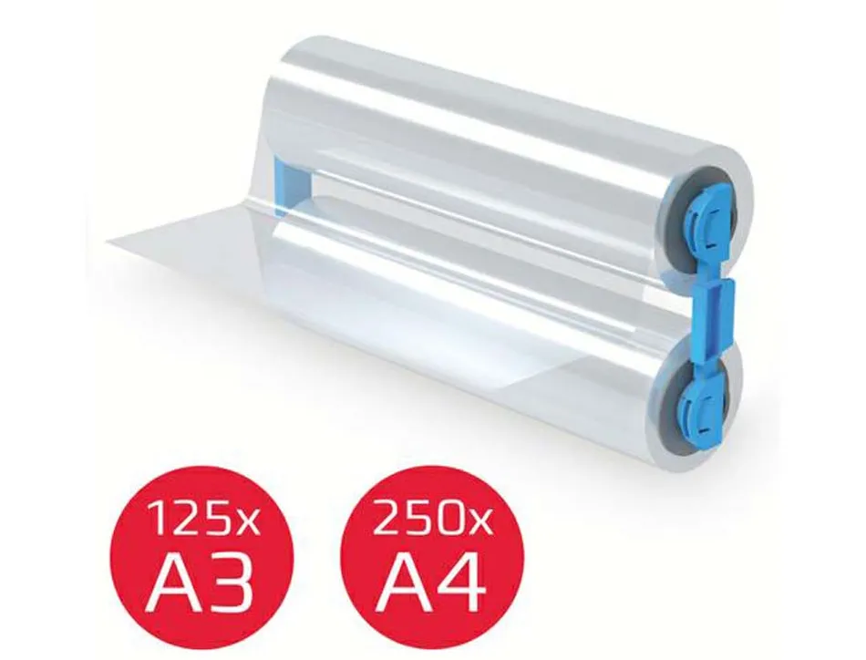 Recharge foton gbc cartouche 30 avec film de plastification 75 microns brillant