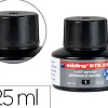 Recharge marqueur edding btk-25 tableau blanc couleur noir flacon 25ml