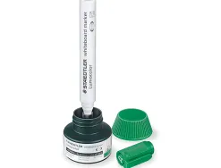 Recharge marqueur permanent staedtler lumocolor 488 48 pour marqueurs compacts 348 flacon 20ml coloris vert