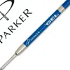 Recharge parker jotter gel ball pointe moyenne bleu