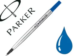 Recharge parker roller largeur moyenne coloris bleu