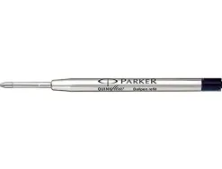 Recharge parker stylo-bille métal largeur moyenne coloris noir