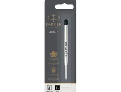 Recharge parker stylo-bille métal pointe large coloris noir