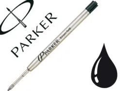 Recharge parker stylo-bille métal pointe large coloris noir
