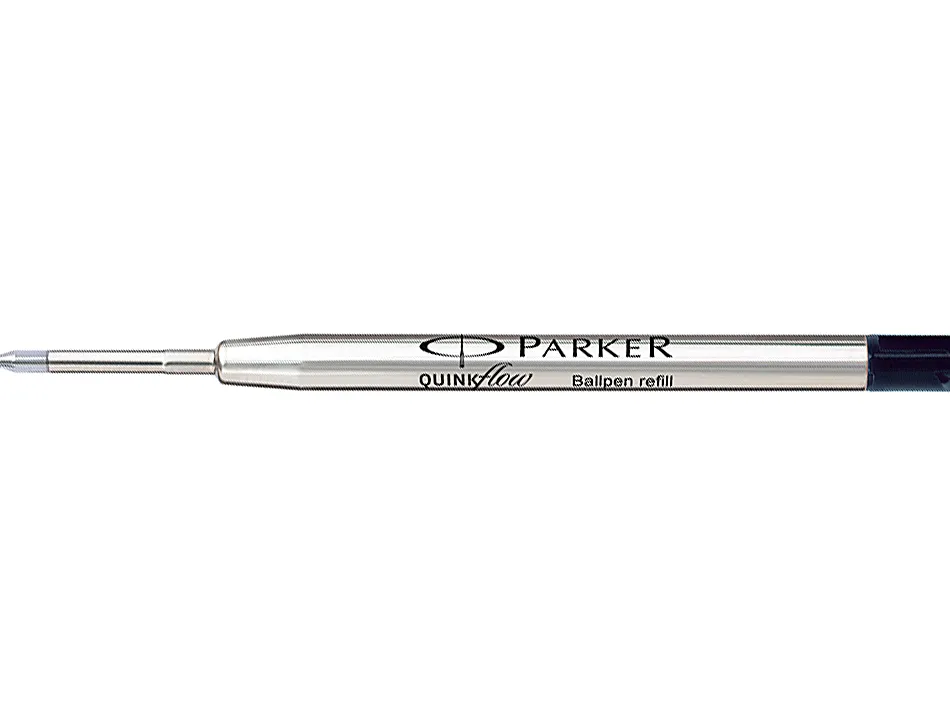 Recharge parker stylo-bille métal largeur fine coloris noir