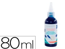 Recharge peinture sodertex bleu pour encreurs digitaux - 80 ml - 1 pc - 1 coloris