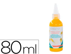 Recharge peinture sodertex jaune pour encreurs digitaux - 80 ml - 1 pc - 1 coloris