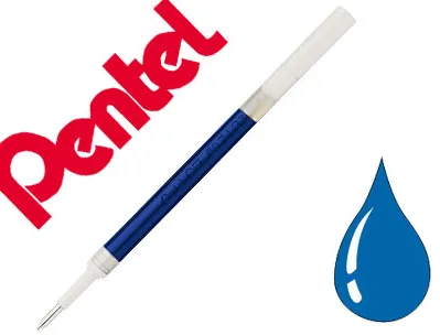 Recharge pentel roller encre gel energel bl57/bl77/bl107 largeur moyenne coloris bleu