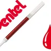 Recharge pentel roller encre gel energel bl57/bl77/bl107 largeur moyenne coloris rouge