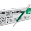 Recharge pentel roller encre gel energel bl57/bl107/bl77 largeur moyenne coloris vert