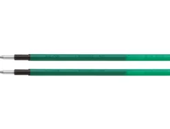 Recharge pilot frixion ball 4 colors pointe fine encre verte blister 2 unites