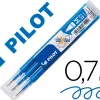 Recharge pilot frixion ball pointe moyenne coloris bleu ciel set 3 unites